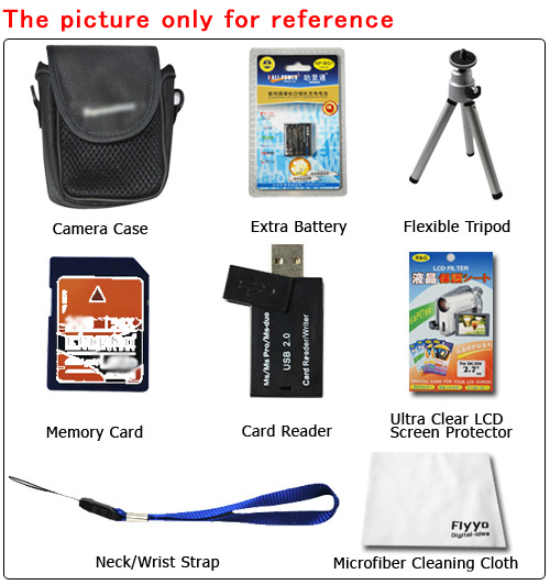 Nikon Coolpix P80 10.7mp Digitalkamera + 4GB SD-Karte + Ersatzakku + 6 Bonus